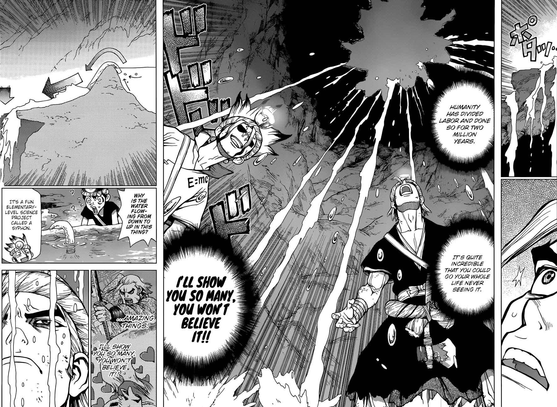 Dr. Stone Manga Chapter 55 page 16 - Treasure Dungeon