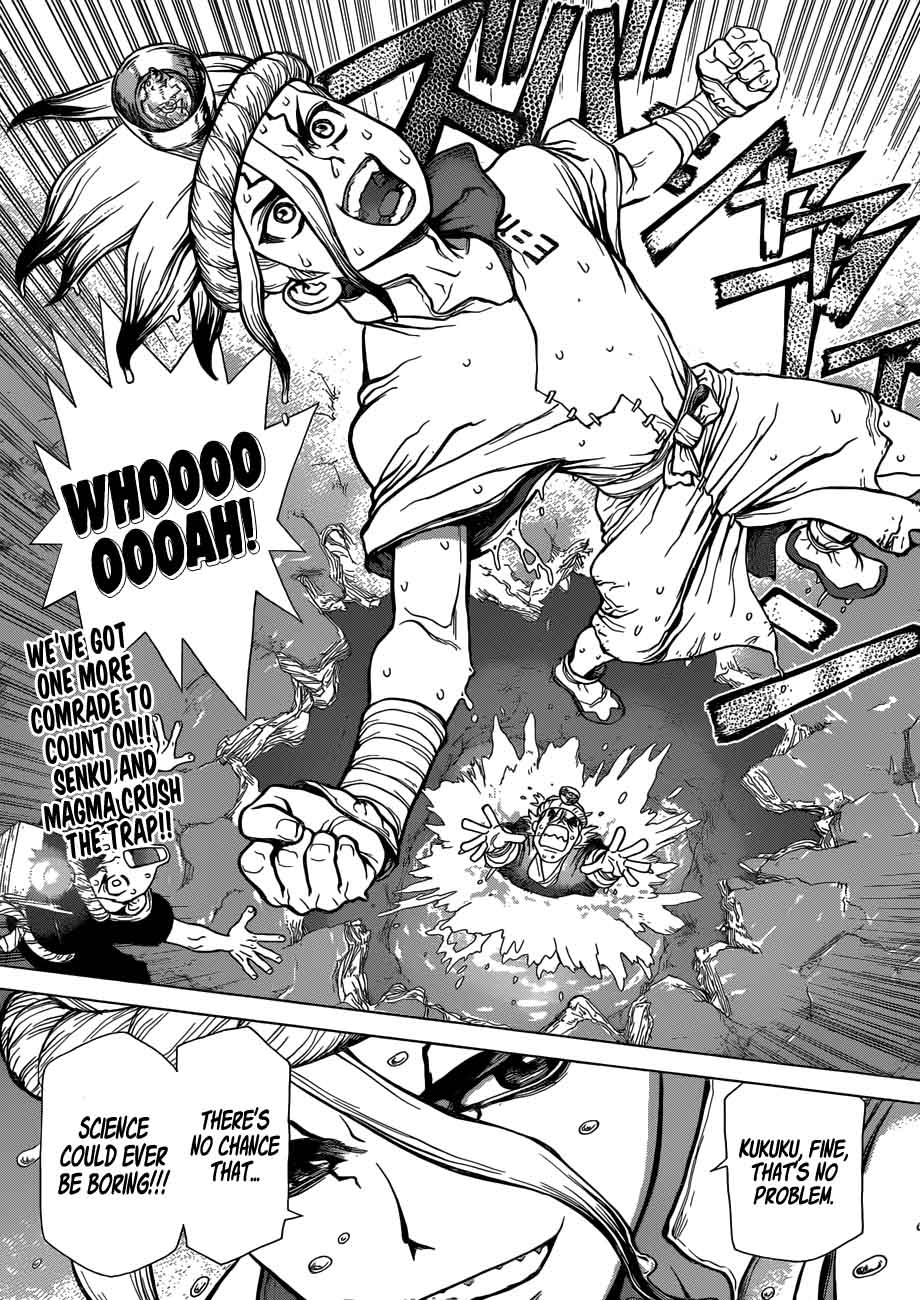 Dr. Stone Manga Chapter 55 page 18 - Treasure Dungeon