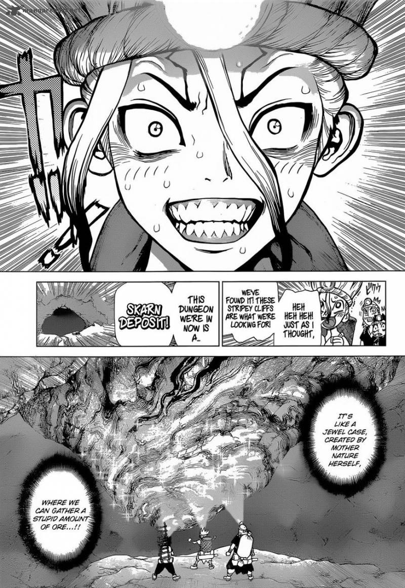 Dr. Stone Manga Chapter 56 page 3 - The Treasure