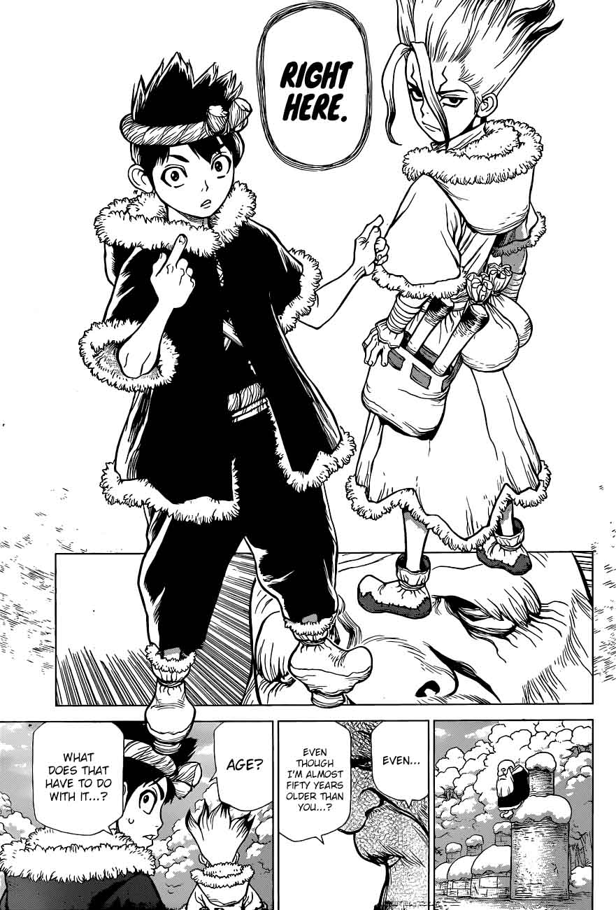 Dr. Stone Manga Chapter 57 page 11 - Heat Heart