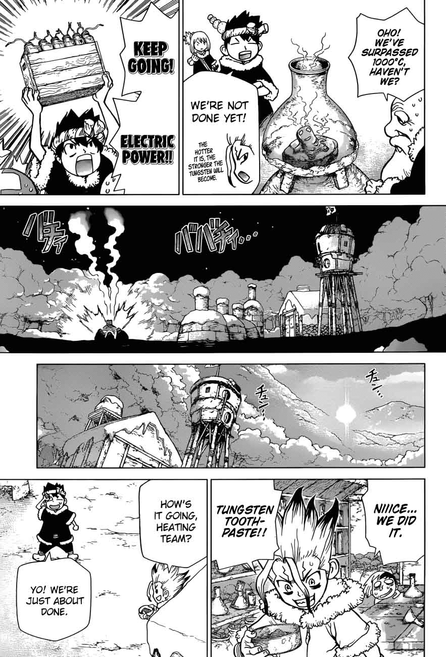 Dr. Stone Manga Chapter 57 page 17 - Heat Heart