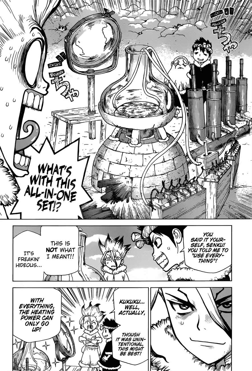 Dr. Stone Manga Chapter 57 page 18 - Heat Heart