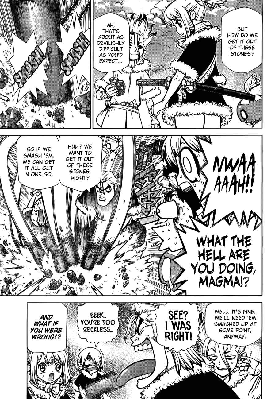 Dr. Stone Manga Chapter 57 page 5 - Heat Heart