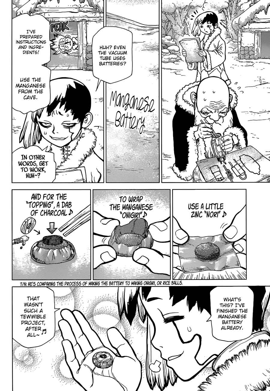 Dr. Stone Manga Chapter 58 page 16 - Wave of Science