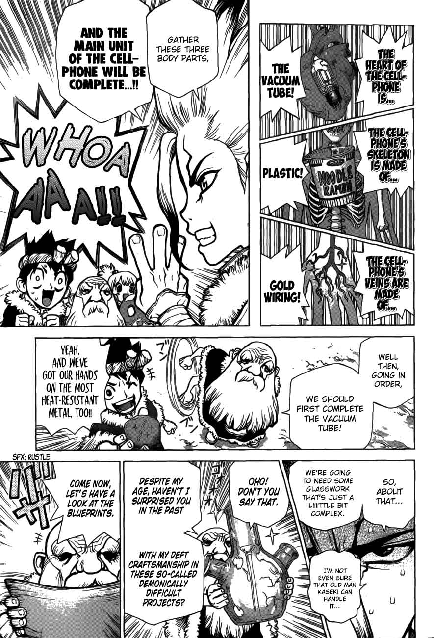 Dr. Stone Manga Chapter 58 page 3 - Wave of Science