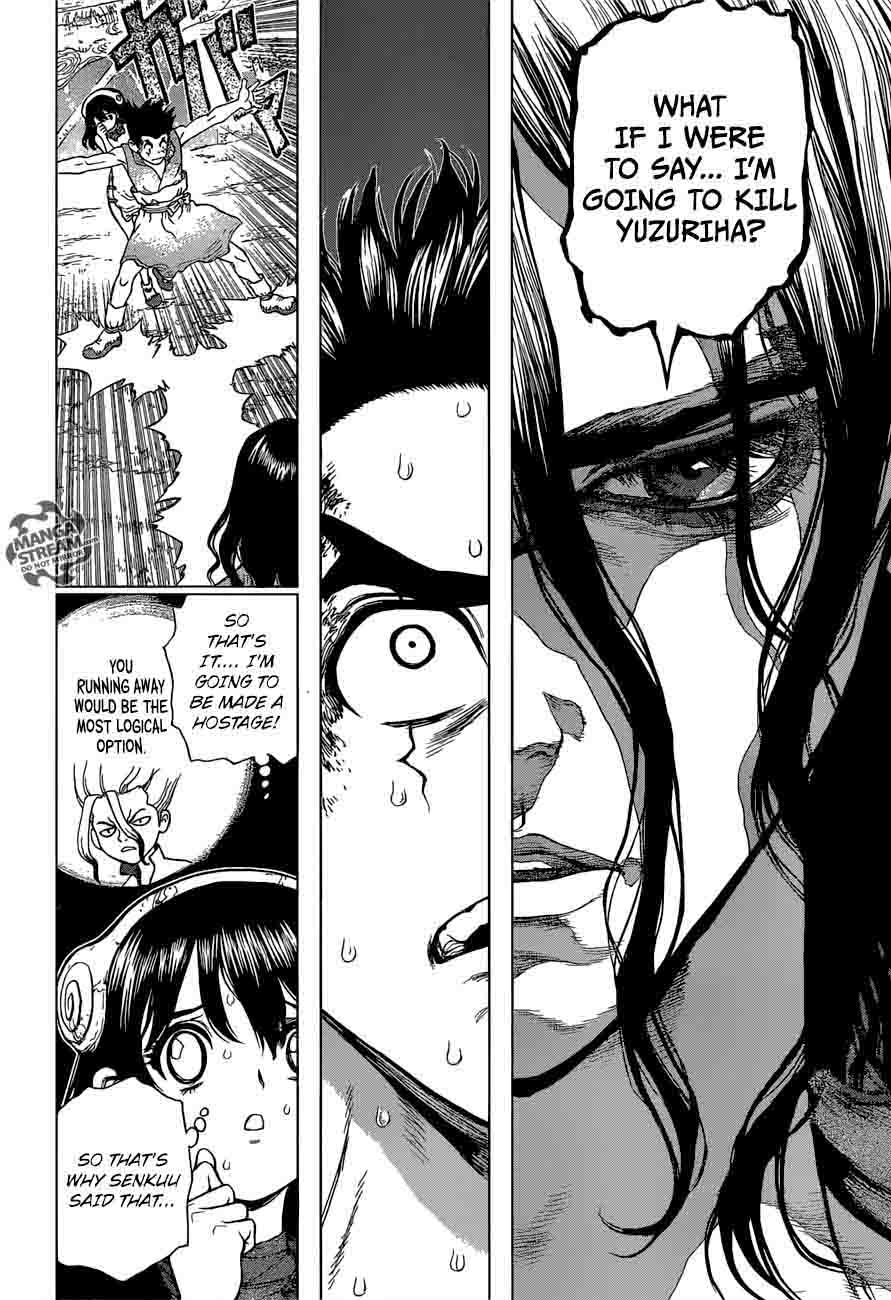 Dr. Stone Manga Chapter 6 page 12 - Taiju Vs. Tsukasa