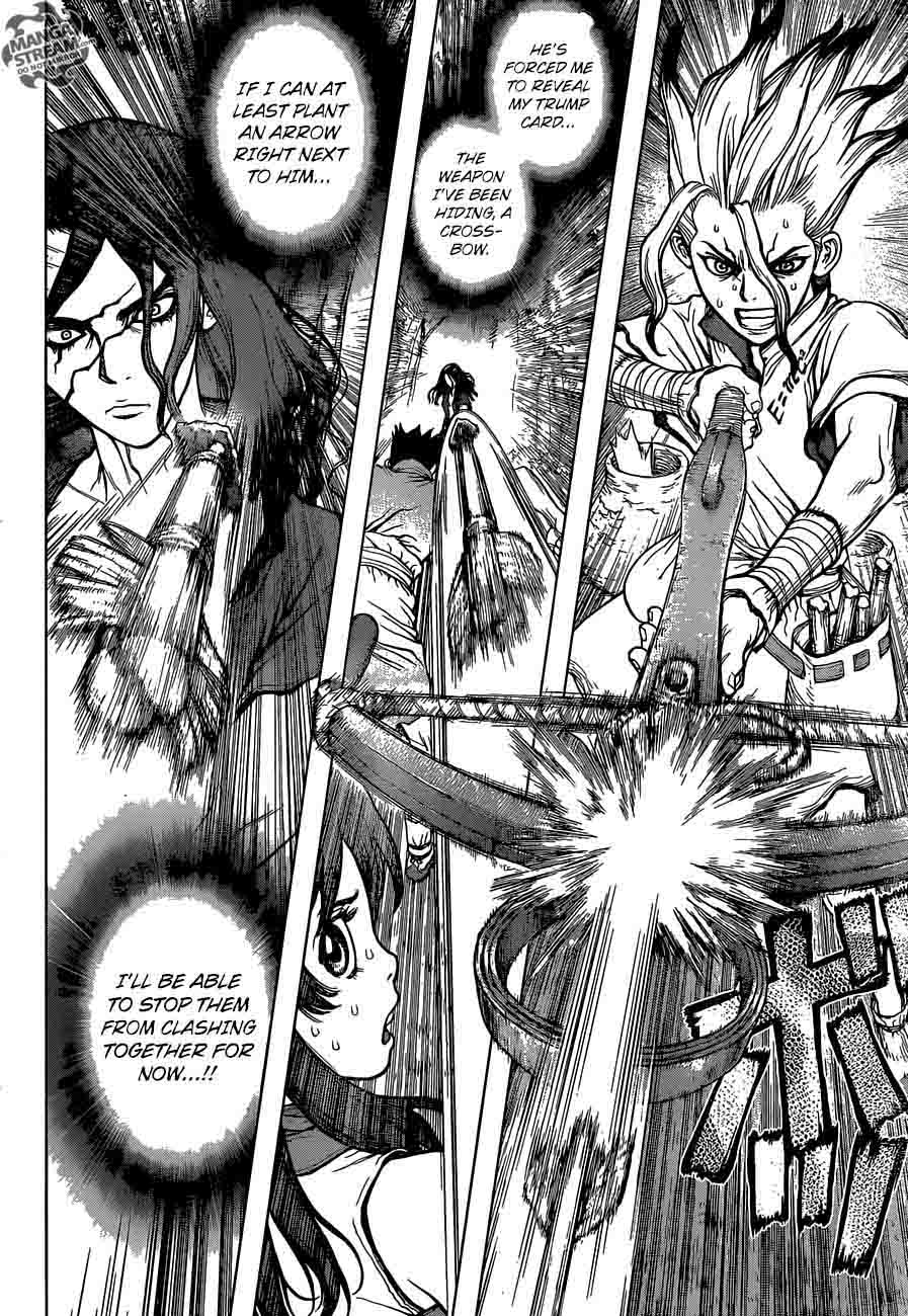 Dr. Stone Manga Chapter 6 page 7 - Taiju Vs. Tsukasa