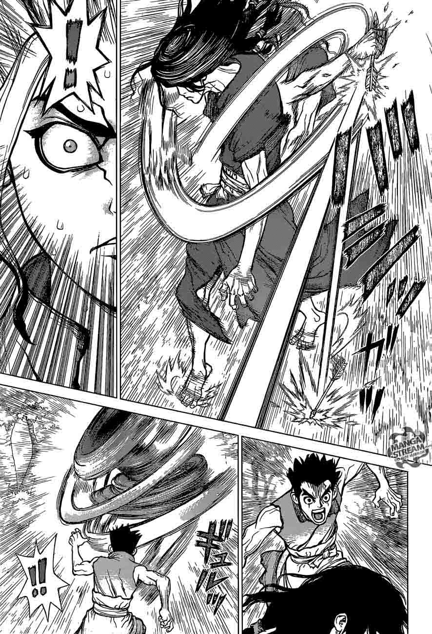 Dr. Stone Manga Chapter 6 page 8 - Taiju Vs. Tsukasa