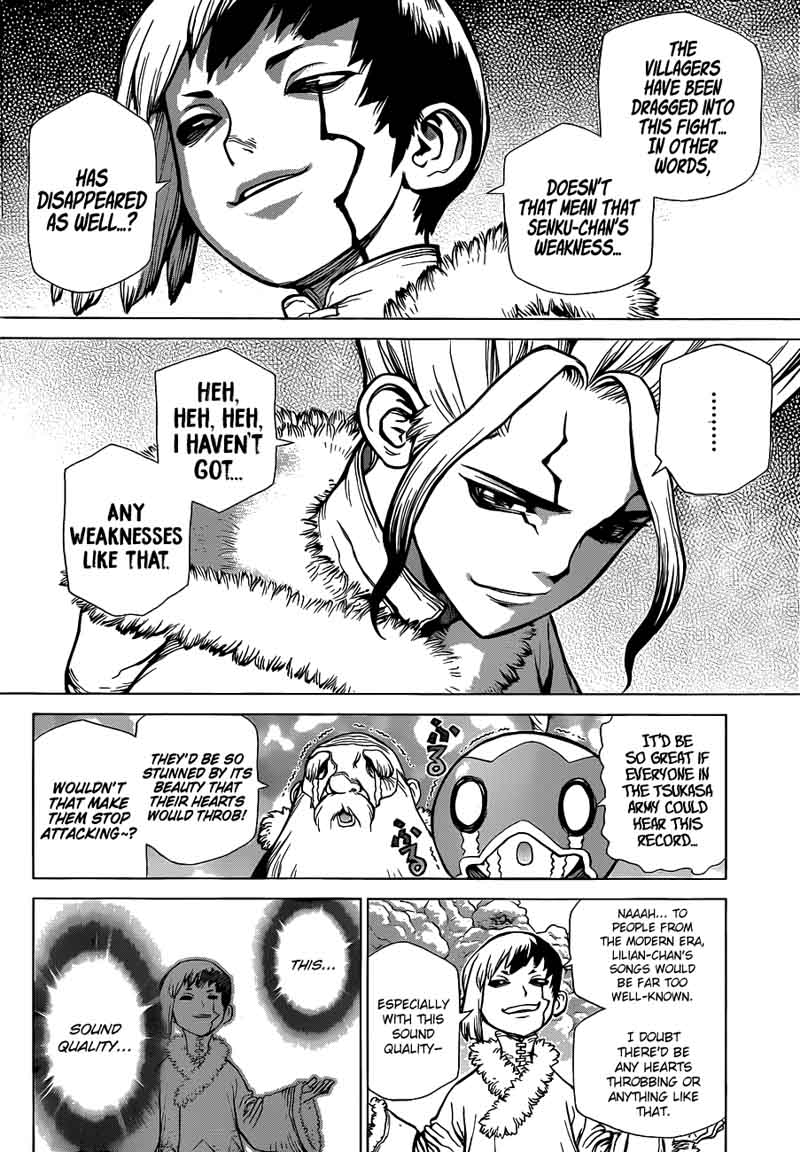Dr. Stone Manga Chapter 60 page 15 - Angel's Song, Devil's Whisper