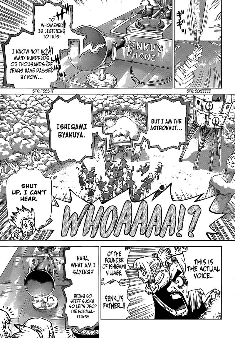 Dr. Stone Manga Chapter 60 page 7 - Angel's Song, Devil's Whisper