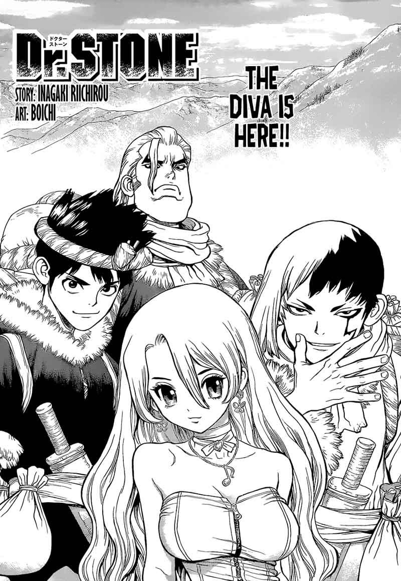 Dr. Stone Manga Chapter 61 page 1 - Stone Wars Begin