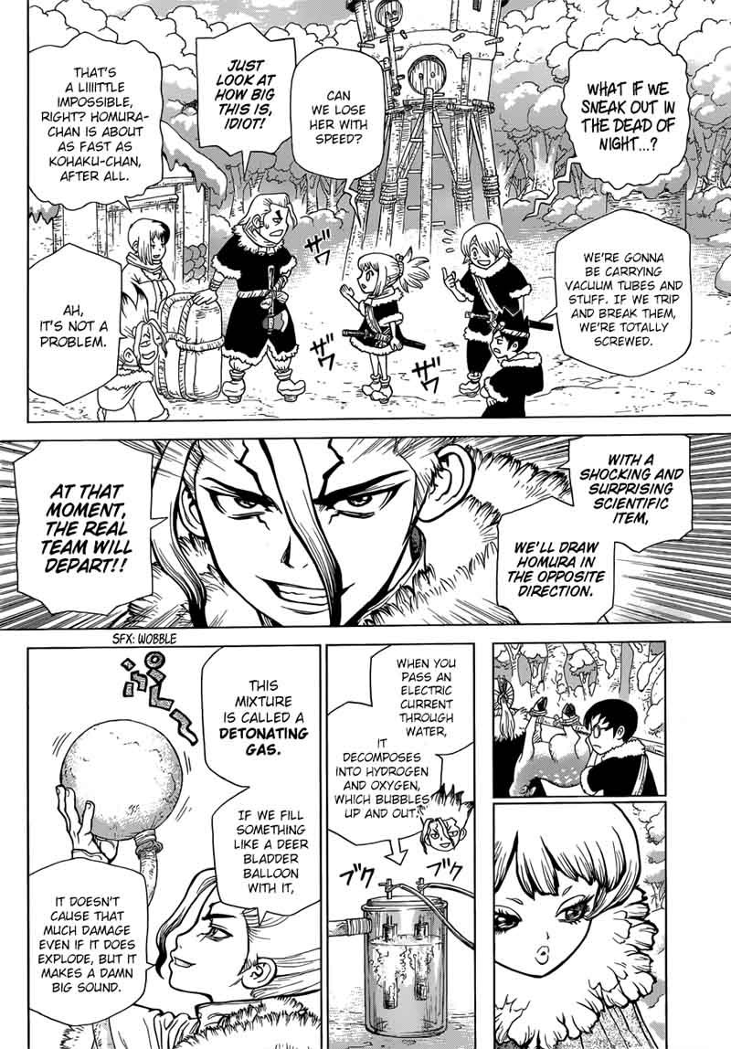 Dr. Stone Manga Chapter 61 page 14 - Stone Wars Begin