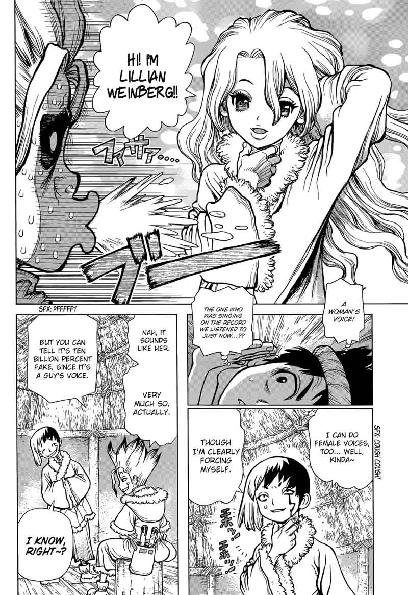 Dr. Stone Manga Chapter 61 page 4 - Stone Wars Begin
