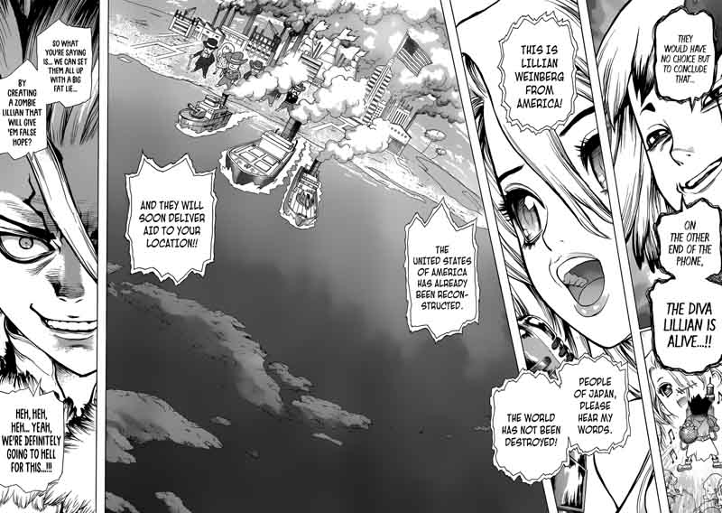 Dr. Stone Manga Chapter 61 page 6 - Stone Wars Begin
