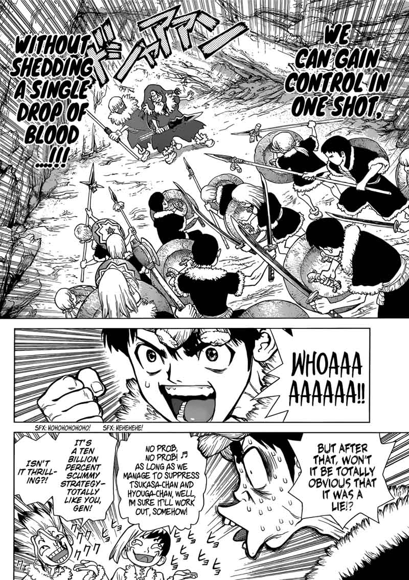 Dr. Stone Manga Chapter 61 page 9 - Stone Wars Begin