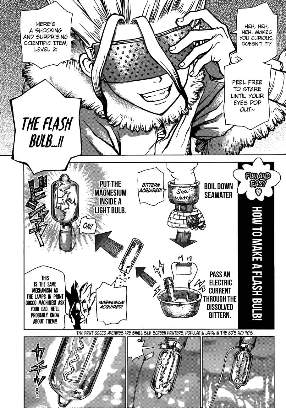 Dr. Stone Manga Chapter 62 page 10 - Double Chase