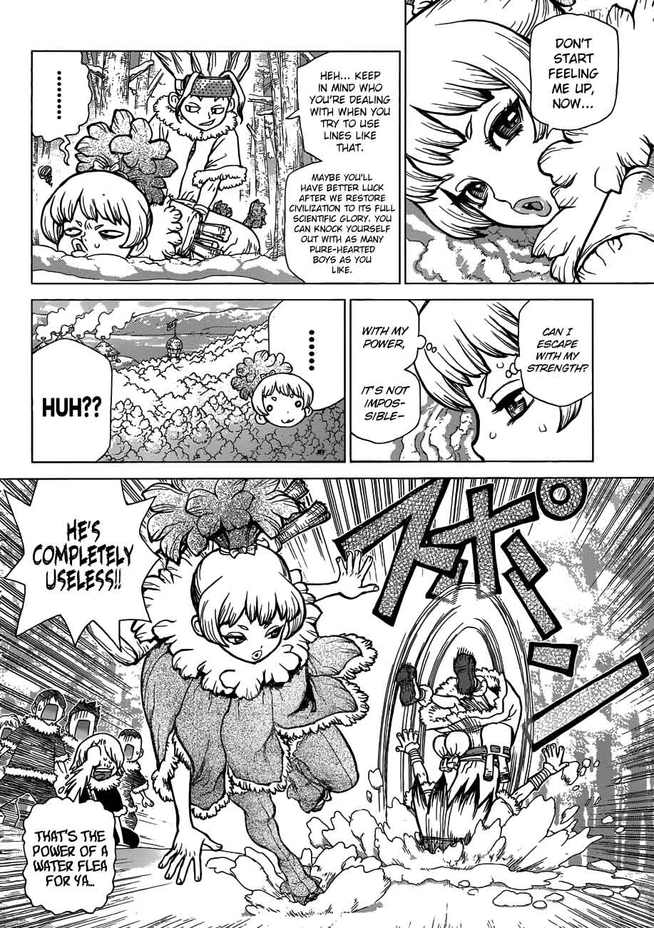 Dr. Stone Manga Chapter 62 page 12 - Double Chase