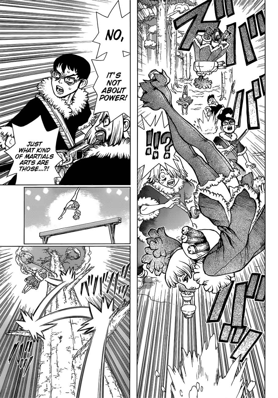 Dr. Stone Manga Chapter 62 page 13 - Double Chase