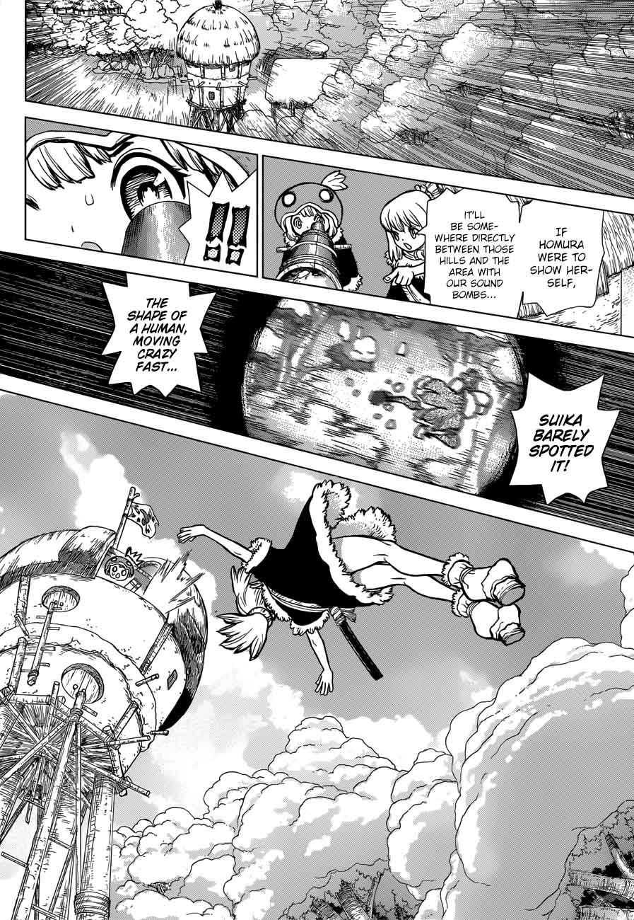 Dr. Stone Manga Chapter 62 page 4 - Double Chase