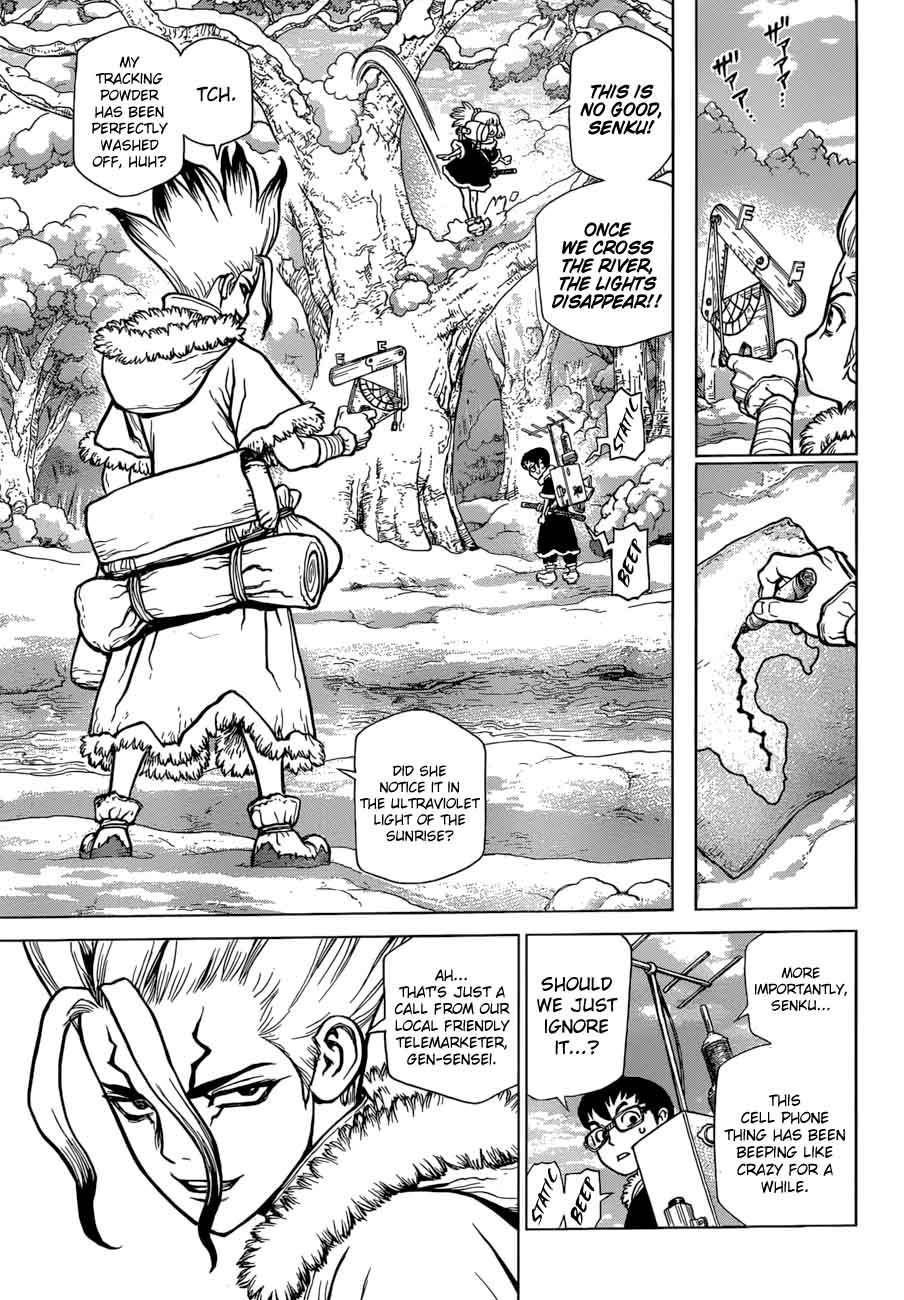 Dr. Stone Manga Chapter 63 page 11 - Information Warfare
