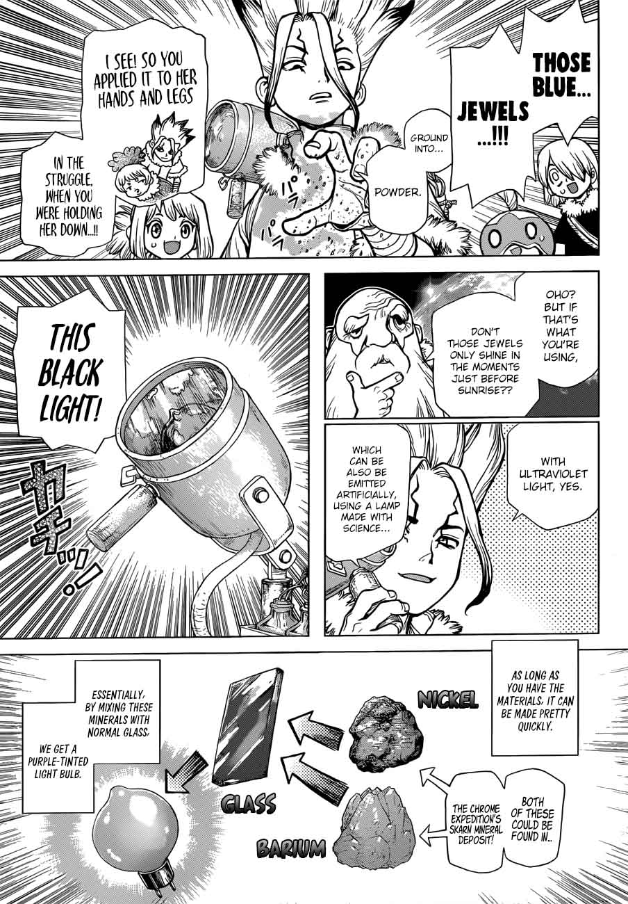 Dr. Stone Manga Chapter 63 page 3 - Information Warfare