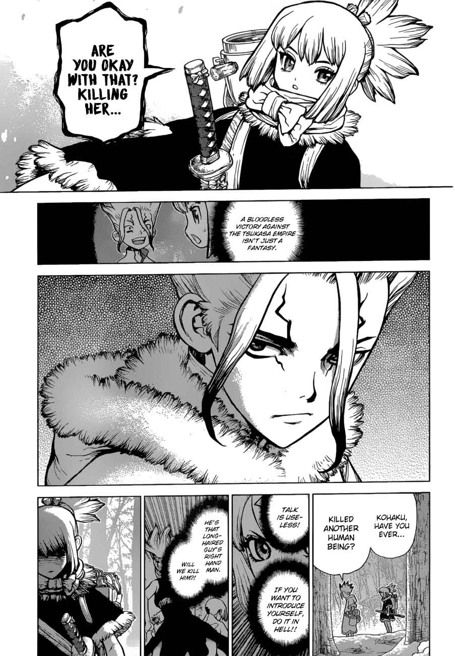 Dr. Stone Manga Chapter 63 page 5 - Information Warfare