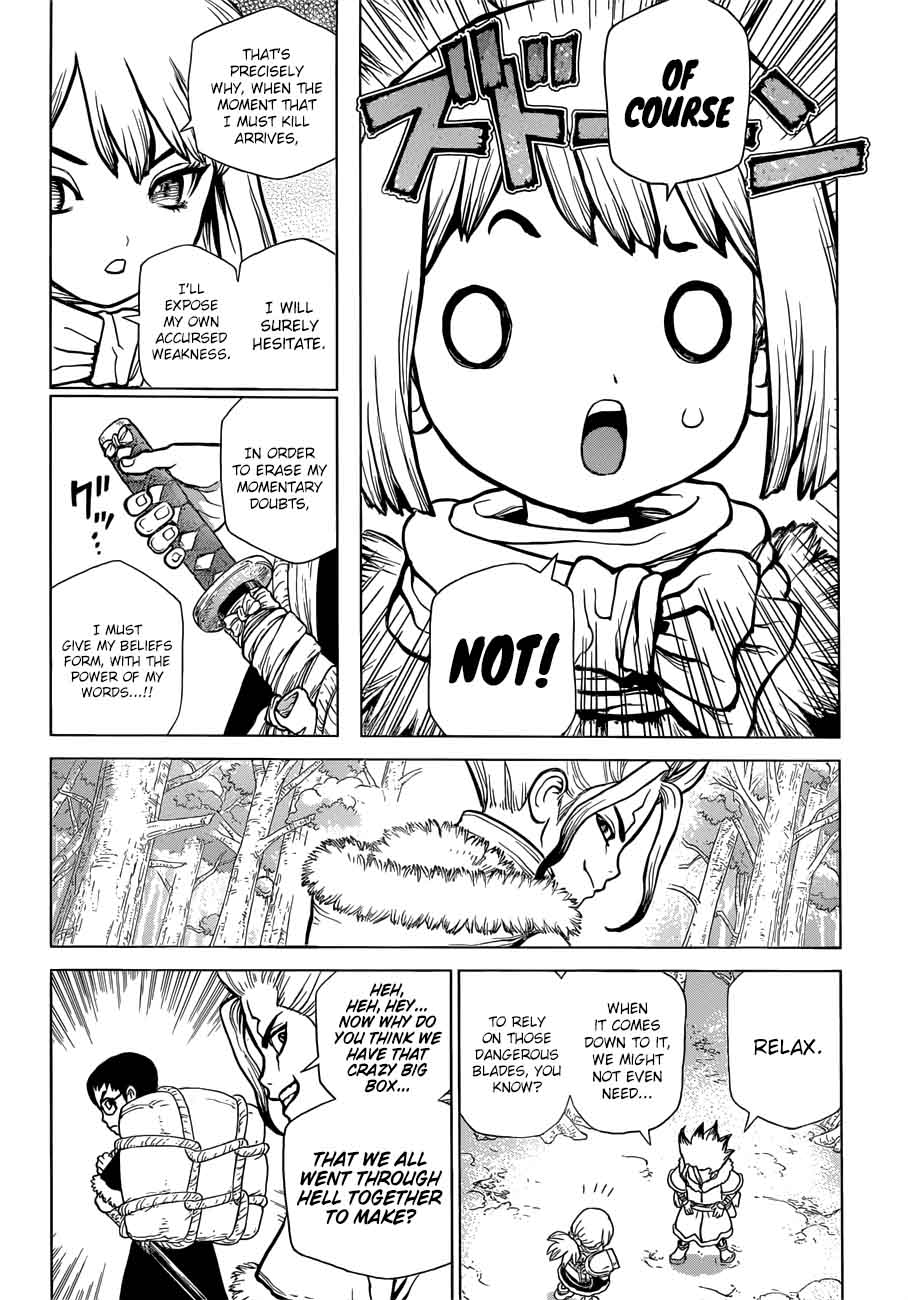 Dr. Stone Manga Chapter 63 page 6 - Information Warfare