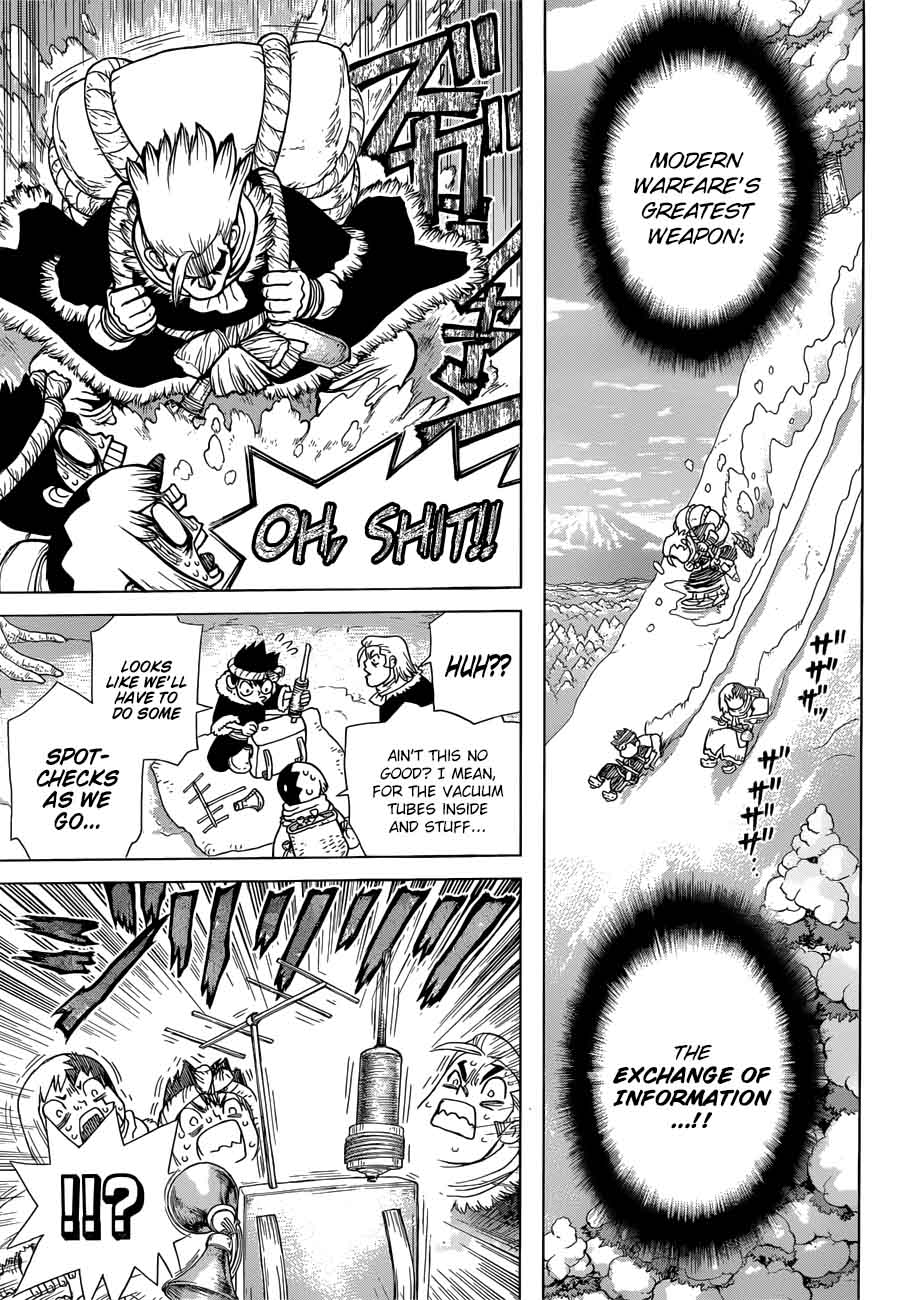 Dr. Stone Manga Chapter 63 page 7 - Information Warfare
