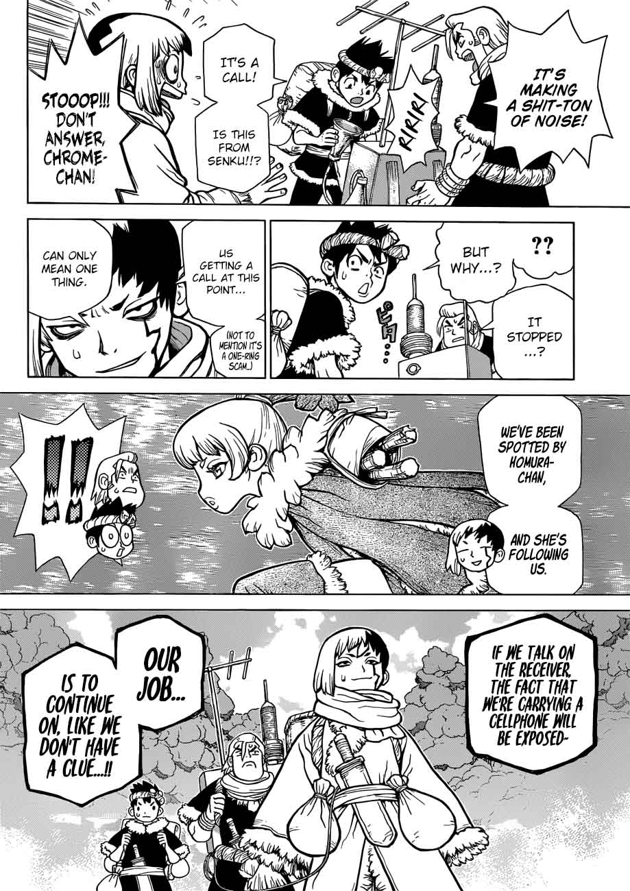 Dr. Stone Manga Chapter 63 page 8 - Information Warfare