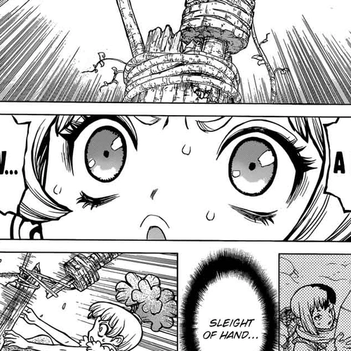 Dr. Stone Manga Chapter 63 (Information Warfare) cover