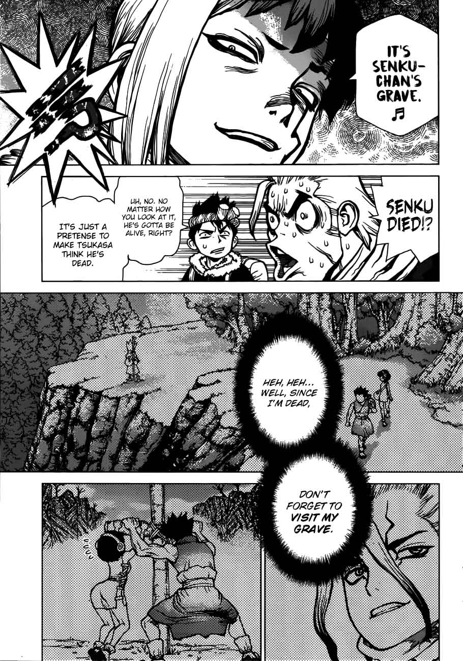 Dr. Stone Manga Chapter 64 page 8 - Hotline