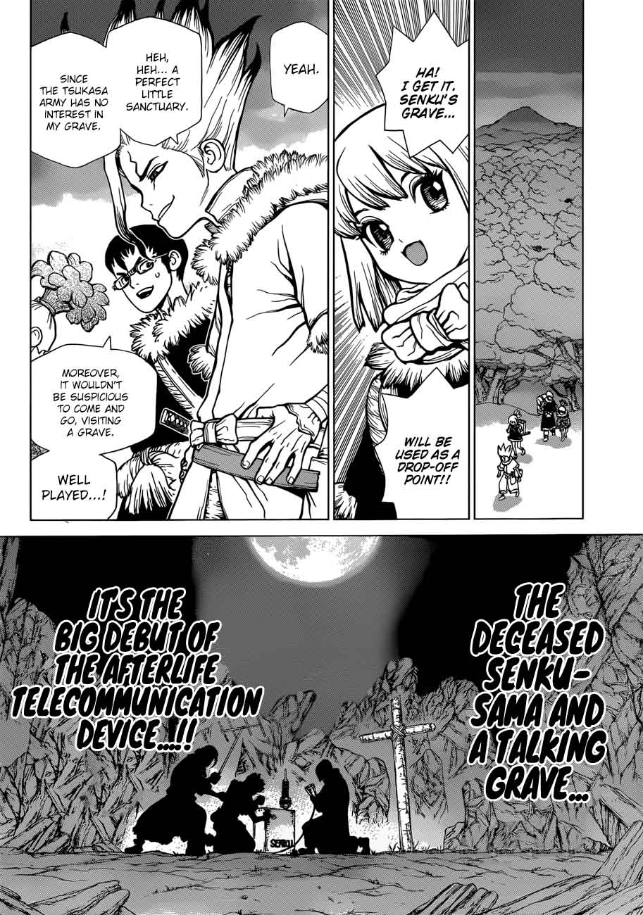 Dr. Stone Manga Chapter 64 page 9 - Hotline