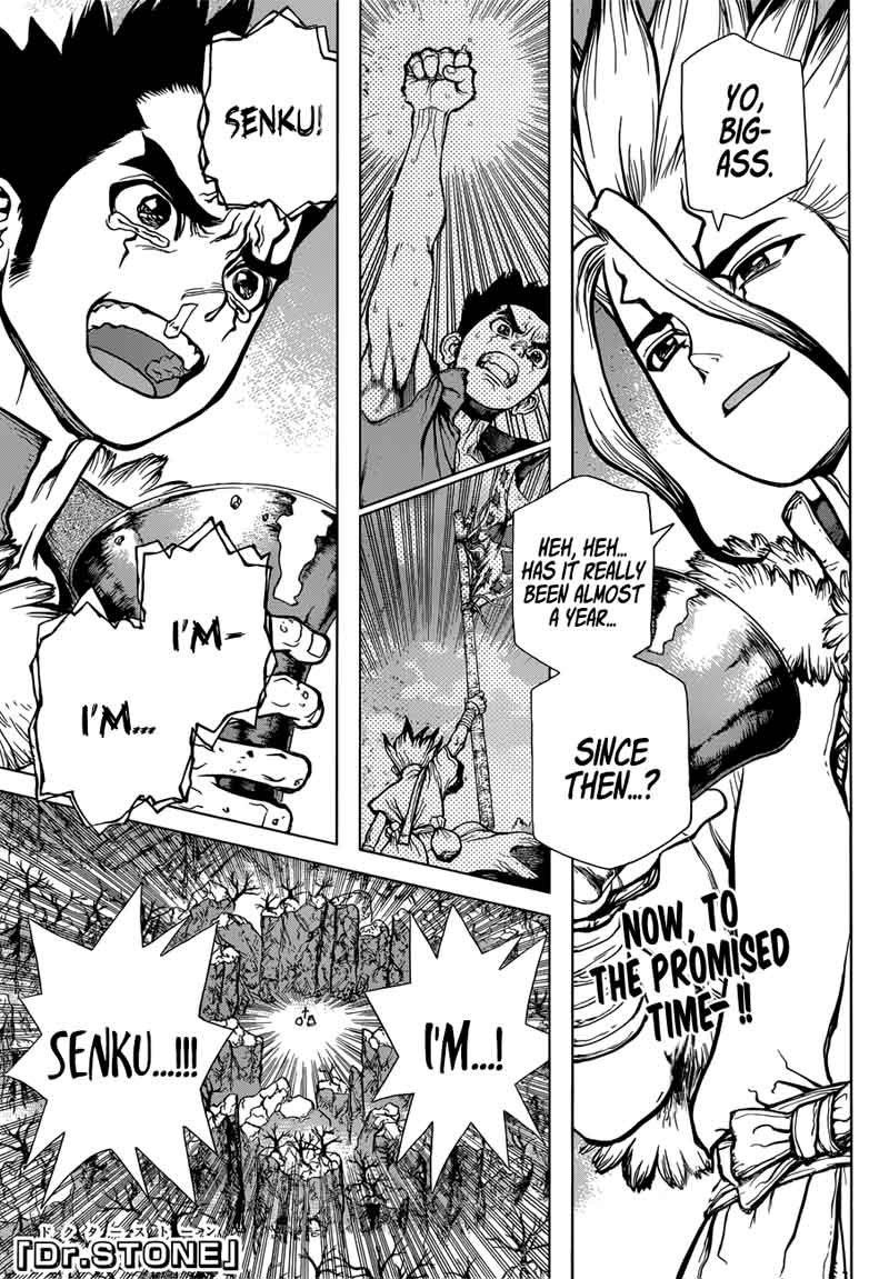 Dr. Stone Manga Chapter 65 page 1 - Call from the Dead