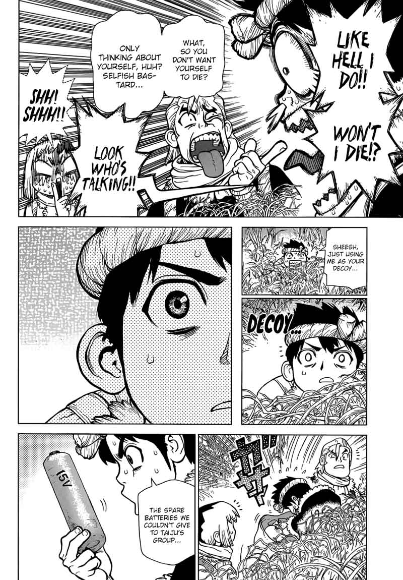 Dr. Stone Manga Chapter 65 page 12 - Call from the Dead