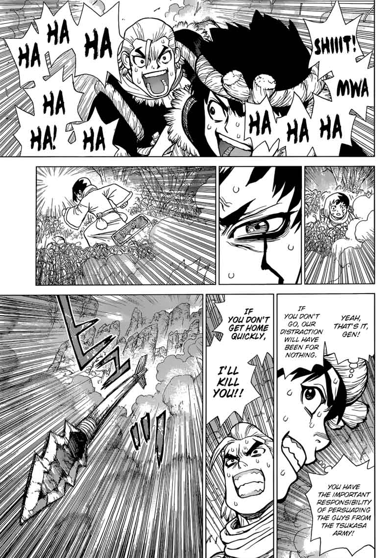 Dr. Stone Manga Chapter 65 page 15 - Call from the Dead
