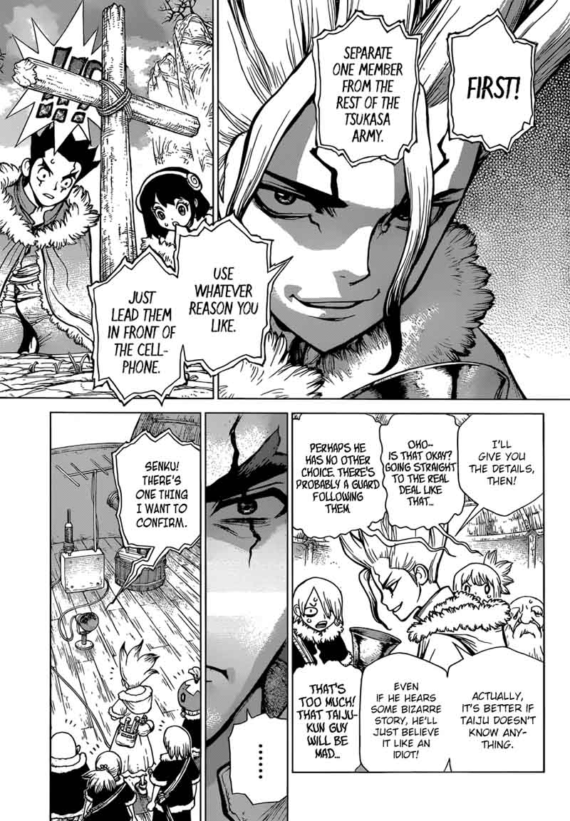 Dr. Stone Manga Chapter 65 page 5 - Call from the Dead