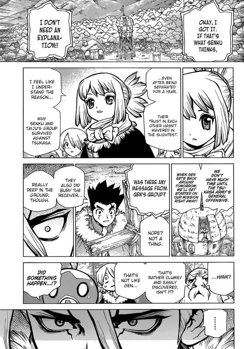 Dr. Stone Manga Chapter 65 page 7 - Call from the Dead