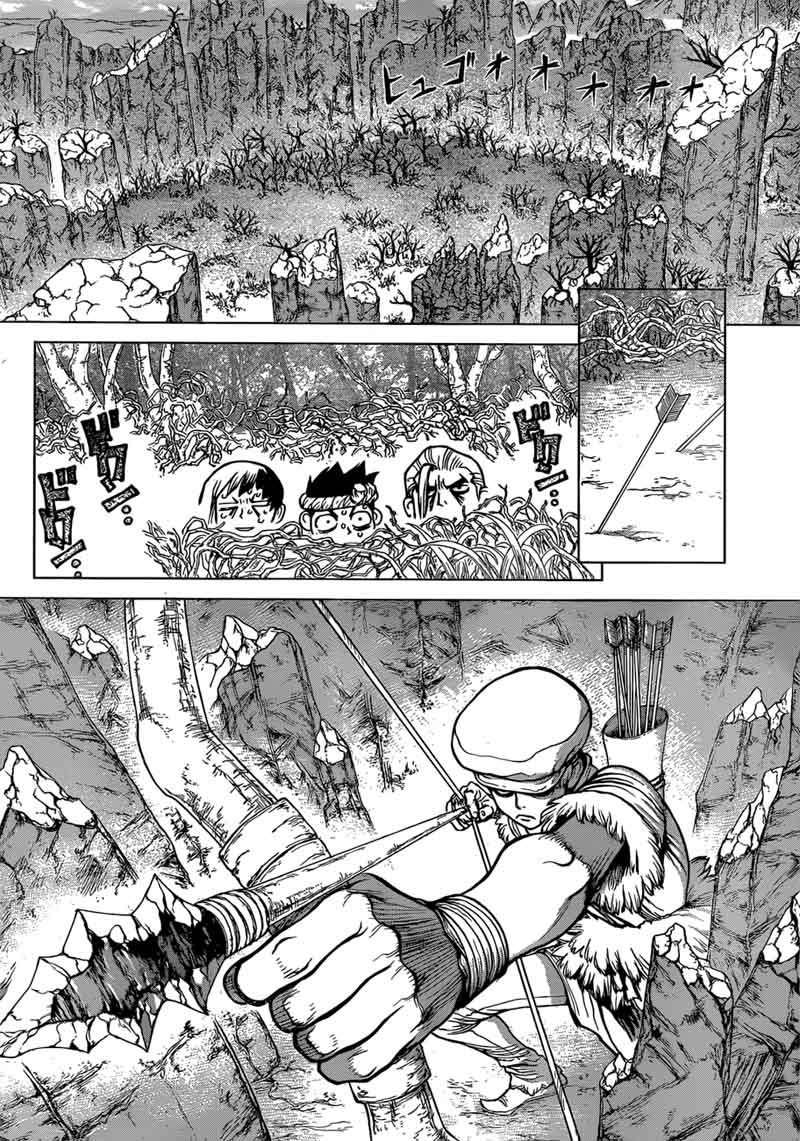 Dr. Stone Manga Chapter 65 page 8 - Call from the Dead