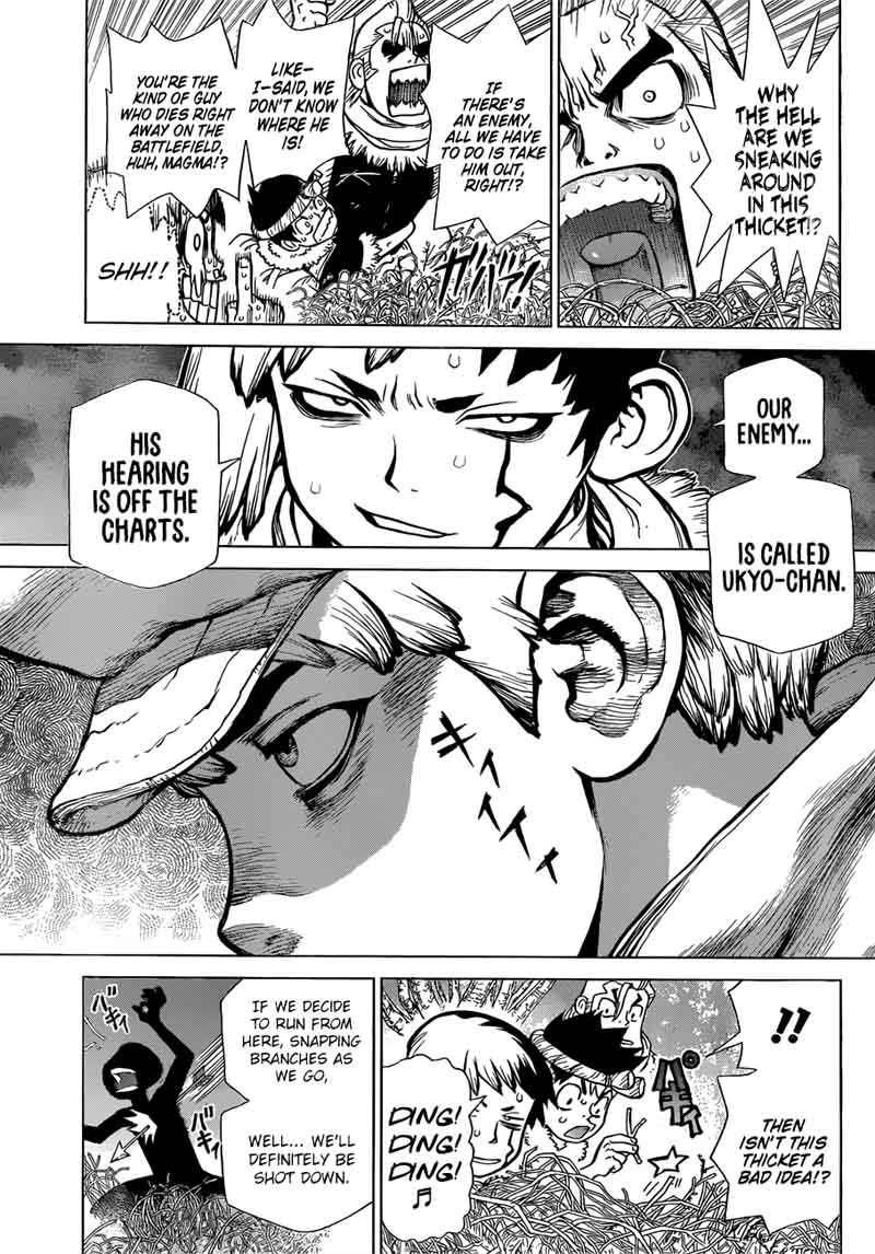 Dr. Stone Manga Chapter 65 page 9 - Call from the Dead