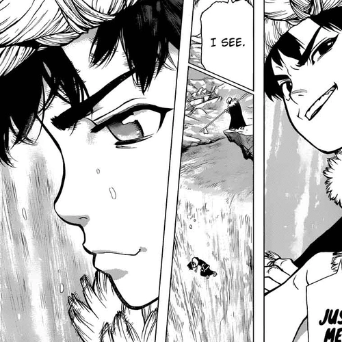 Dr. Stone Manga Chapter 68 (Flames of Revolution) cover