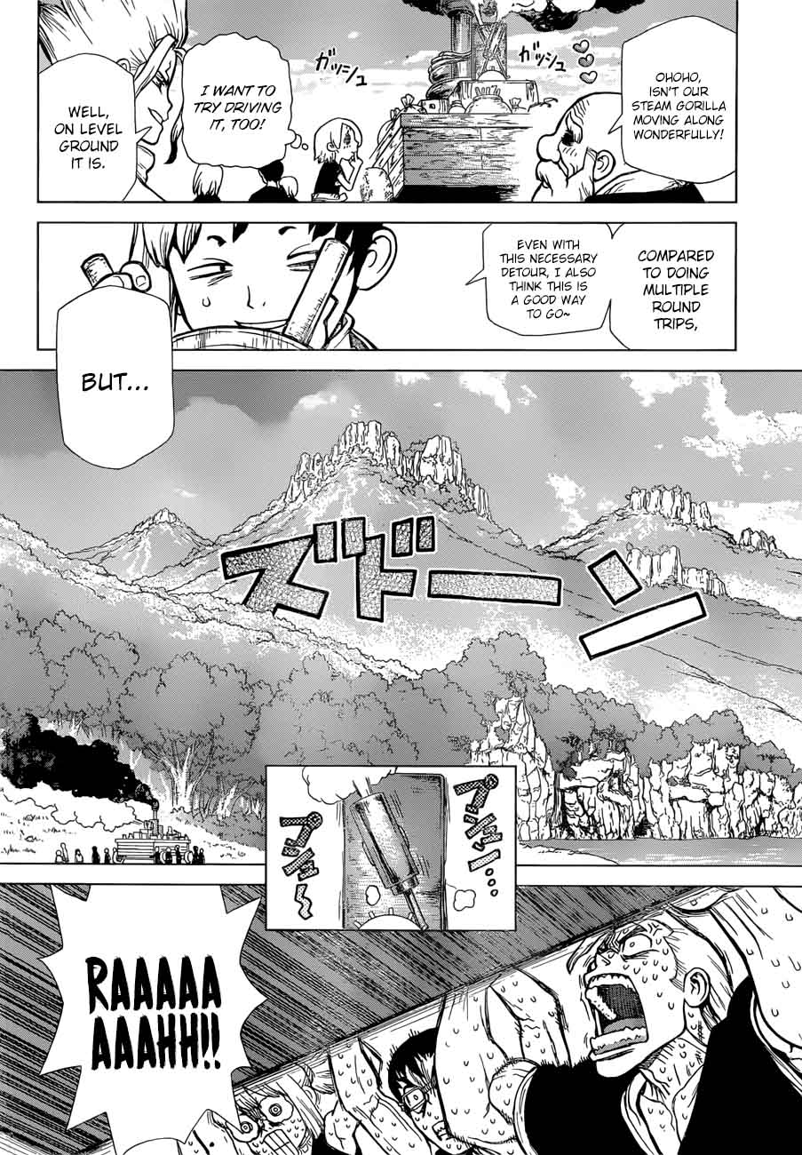 Dr. Stone Manga Chapter 69 page 10 - Steam Gorilla