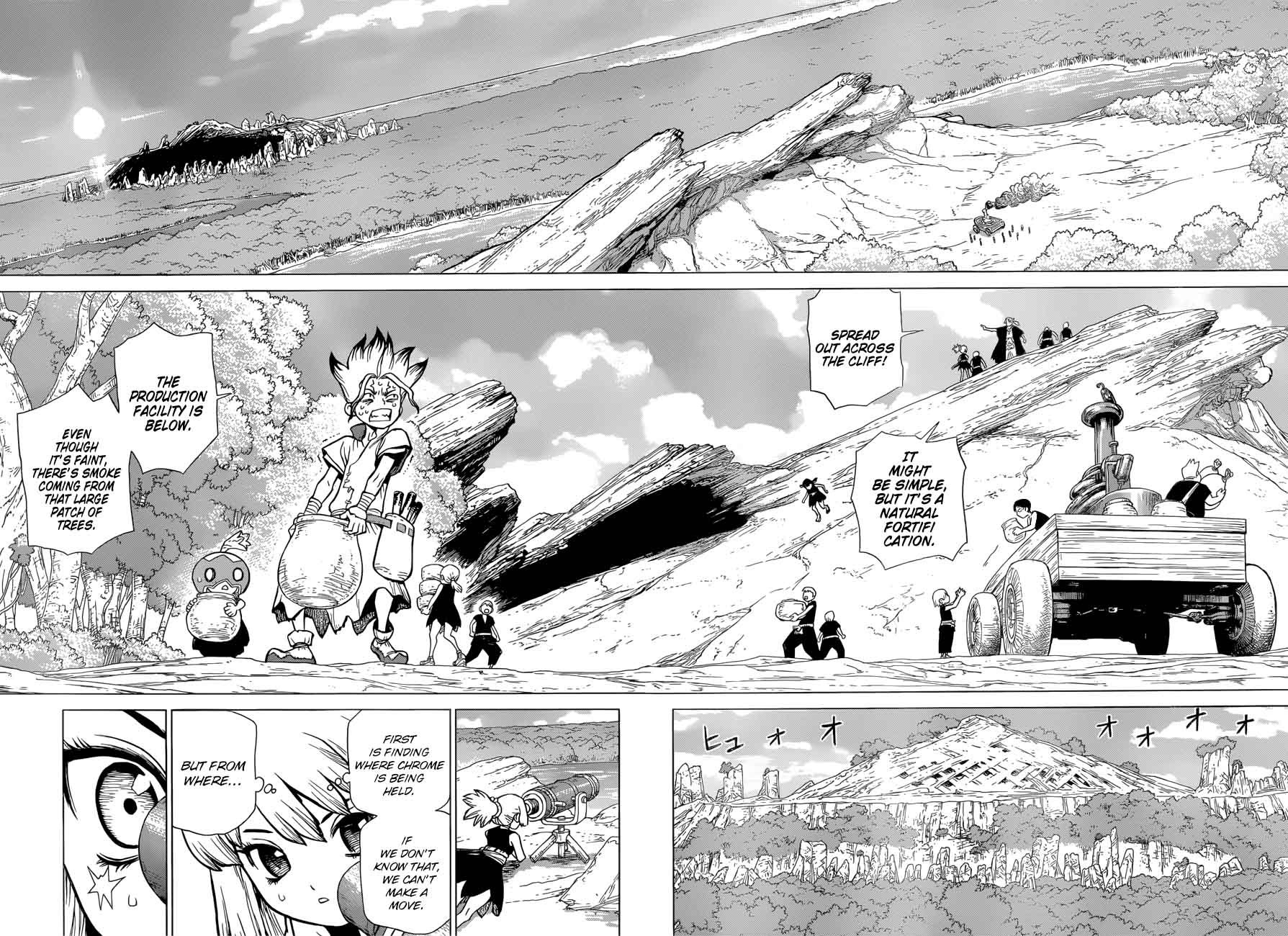 Dr. Stone Manga Chapter 69 page 12 - Steam Gorilla