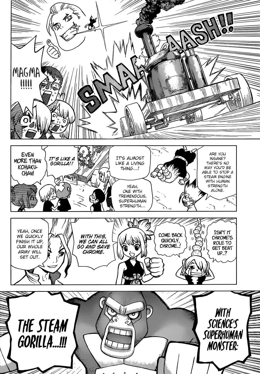 Dr. Stone Manga Chapter 69 page 2 - Steam Gorilla