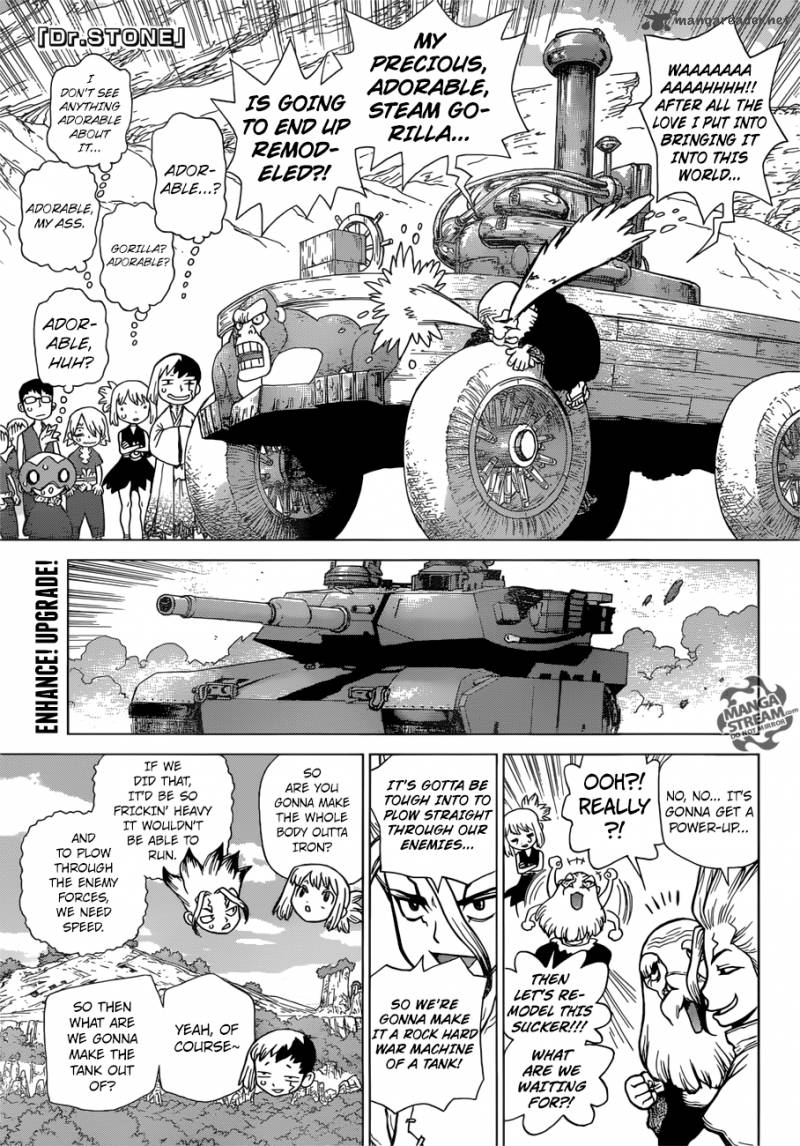 Dr. Stone Manga Chapter 70 page 1 - Paper Shield