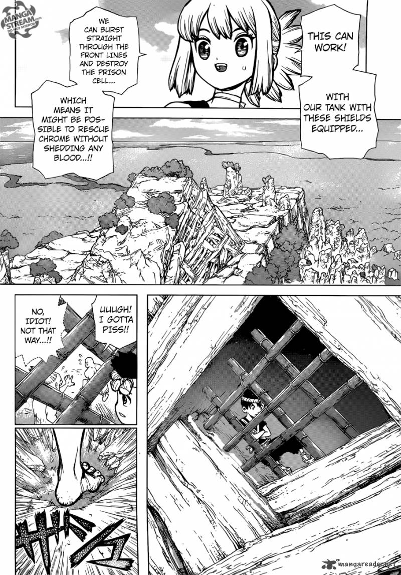 Dr. Stone Manga Chapter 70 page 12 - Paper Shield