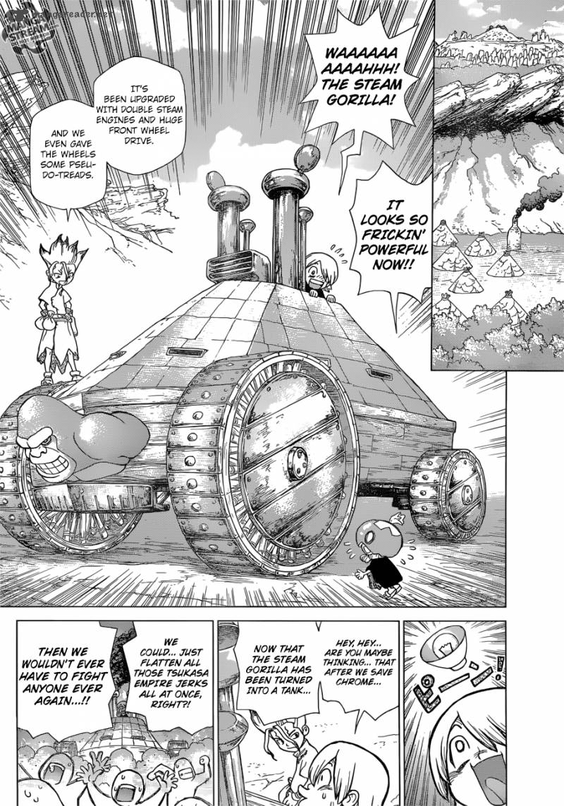 Dr. Stone Manga Chapter 70 page 15 - Paper Shield