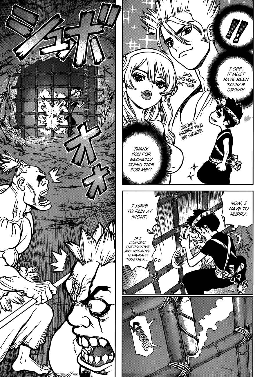 Dr. Stone Manga Chapter 71 page 10 - Prison Break