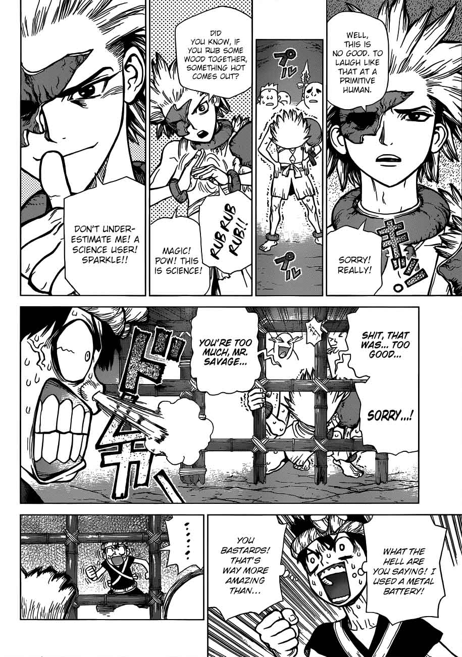 Dr. Stone Manga Chapter 71 page 13 - Prison Break