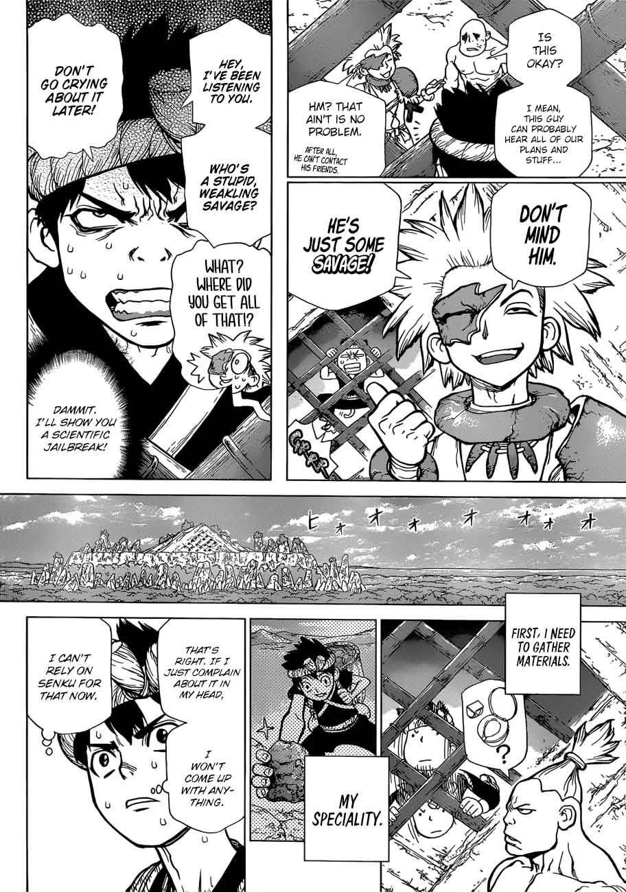 Dr. Stone Manga Chapter 71 page 5 - Prison Break