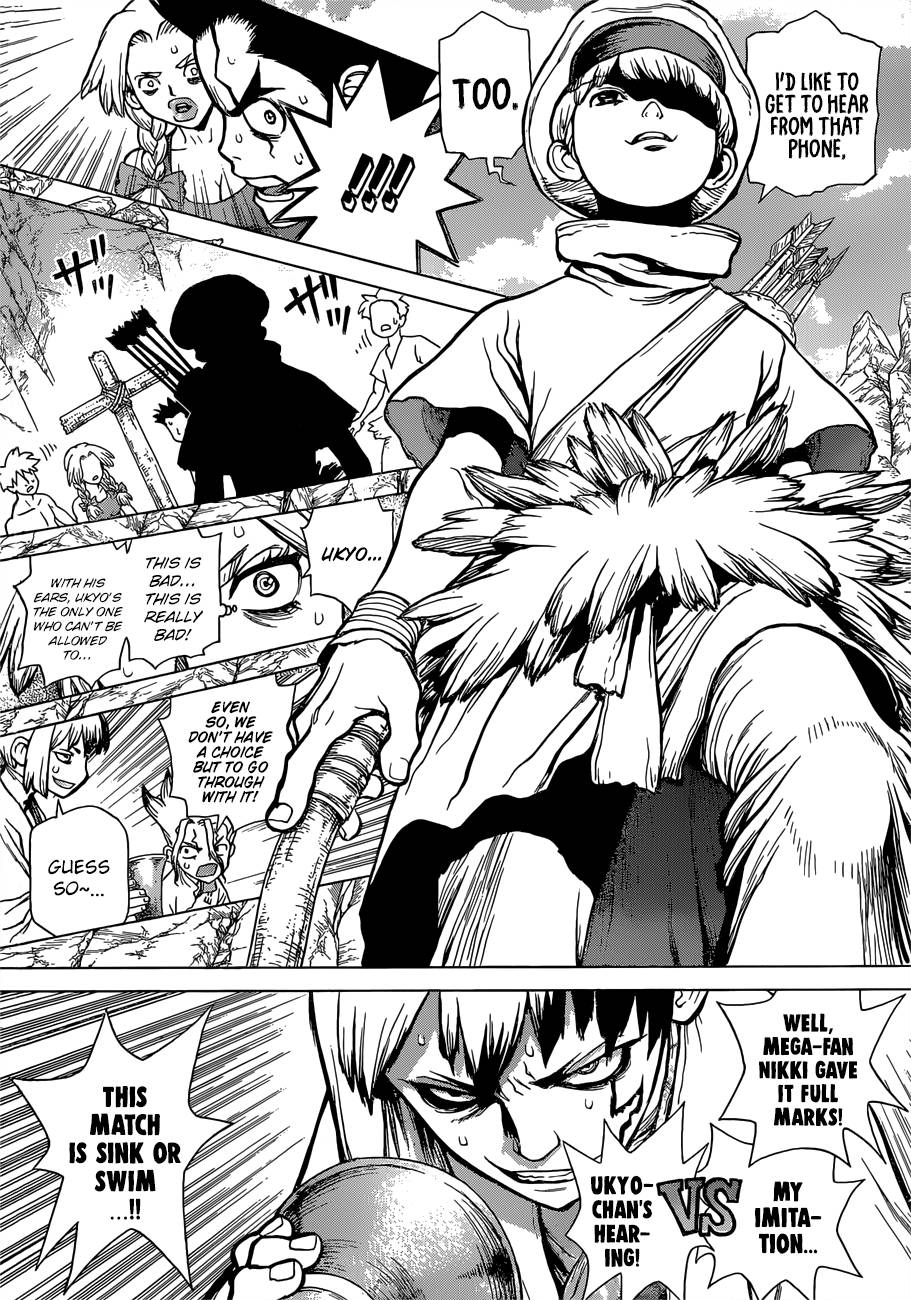 Dr. Stone Manga Chapter 73 page 11 - Top-Secret Mission